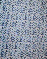 Штора для ванной комнаты 180*180см Мозайка голубая WS-800, 104023