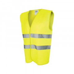 Жилет сигнальный светоотражающий, желтый XL SGS710 (Турция)
