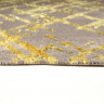 Ковровое покрытие Faiber 8449-53 Grey/Gold, 4м, серый золотой, Kaplanser (нарезка)