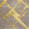 Ковровое покрытие Faiber 8449-53 Grey/Gold, 4м, серый золотой, Kaplanser (нарезка)