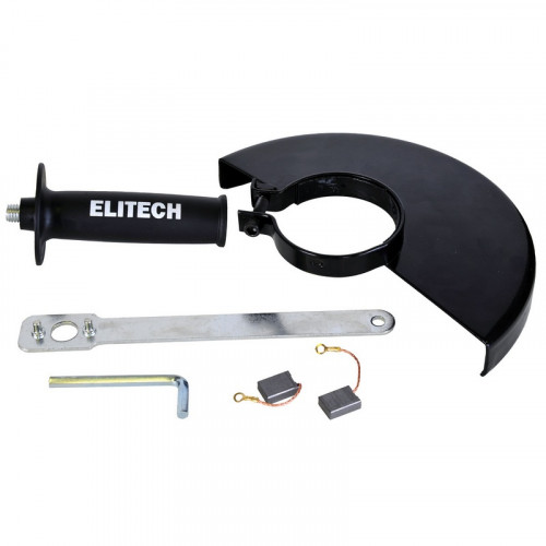 Углошлифовальная машина УШМ 230мм, 2000 Вт, 6500 об/мин Elitech МШУ 202Э (E2213.024.00)