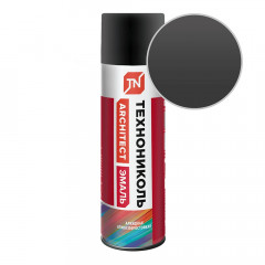 Эмаль аэрозольная алкидная 9005 черная глянцевая 520мл Технониколь