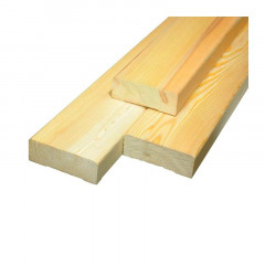 Доска сухая строганая 20х95х3000мм сорт АВ