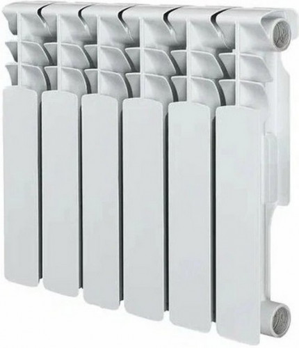 Радиатор биметаллический Bi 350*80, 6 секций, 630Вт, STI