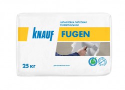 Шпаклевка гипсовая универсальная Fugen (Фуген), 25 кг Кнауф