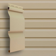 Сайдинг виниловый D4 3660*203мм (0,74м2) бежевый, Grand Line