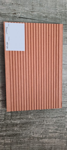 Террасная доска ДПК 160х24мм, вельвет шлифованный, Махагон