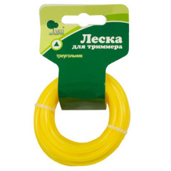 Леска для триммера, треугольная 1,6 мм, 15 м