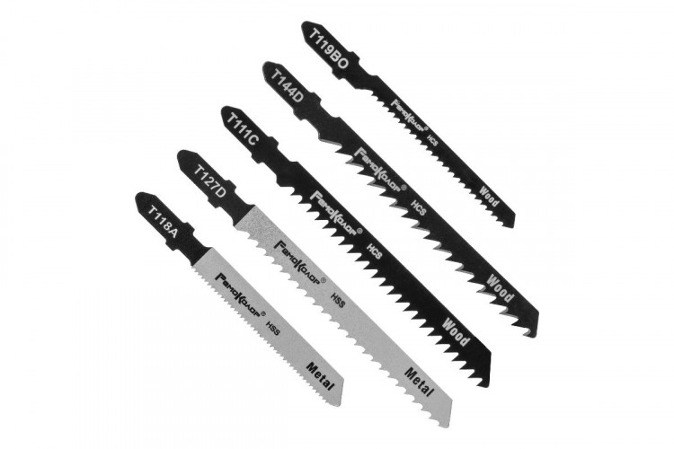 Набор пилок для лобзика, универсальный 5шт, РемоКолор 81-2-560