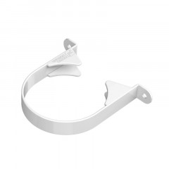 Хомут водосточной трубы ПВХ, Белый Оптима Технониколь 054399