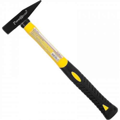 Молоток 300гр, слесарный фибергласовая обрезиненная ручка РемоКолор 38-2-403