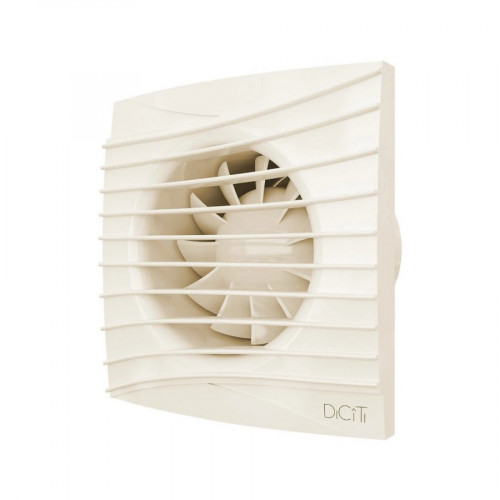 Вентилятор осевой вытяжной D100 Silent 4C Ivory DiCiTi