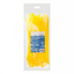 Хомут-стяжка 7,2*200 мм, 50шт желтый многоразовый РемоКолор 47-5-200