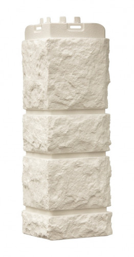 Угол наружный для панелей Камелот Classic Молочный 392х150мм, Grand Line