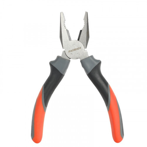 Пассатижи прямые 160мм, трехкомпонентные рукоятки CPP-160N Patriot 350004416