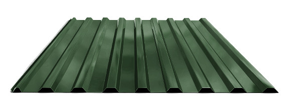 Профлист МП-20 зеленый мох (полиэстр RAL6005) 0,4х1150х2000