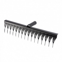 Грабли витые 420 мм, 16 зубьев, стальные, без черенка Сибртех 61750