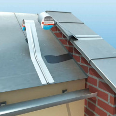 Лента-герметик 300мм*10,0 м NICOBAND серебристая