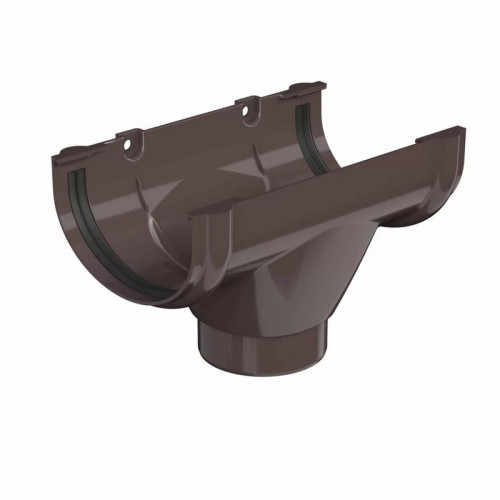 Воронка желоба ПВХ, Темно коричневый Оптима Технониколь 054433
