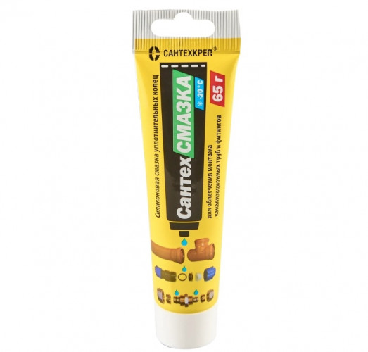 Смазка для канализационных труб Сантехсмазка 65гр