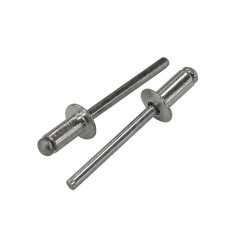 Заклепки вытяжные комбинированные 4,8х12 алюминий/сталь, 500шт