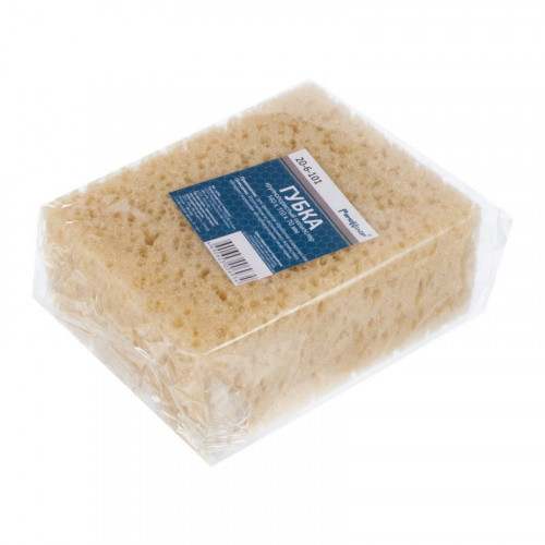 Губка крупнопористый полиэстер, 140*110*70мм РемоКолор 20-6-101