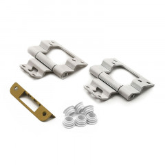 Комплект дверной коробки 2 петли М9 868х2076 ламинированная Белая Олови