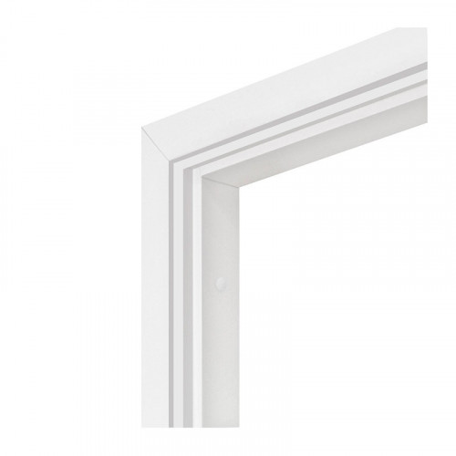 Комплект дверной коробки 2 петли М9 868х2076 ламинированная Белая Олови