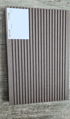 Террасная доска ДПК 160х24мм, вельвет шлифованный, Терракот