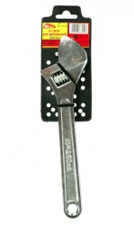 Ключ разводной 250 мм, углеродистая сталь, РемоКолор 43-1-010