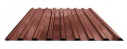 Профнастил МП-20 коричневый шоколад (полиэстер RAL8017) 0,4х1150х2000