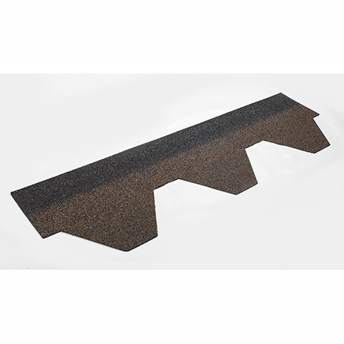 Гибкая мягкая черепица Шинглас (Shinglas) Соната, Коричневый 3м2, Технониколь