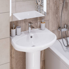 Умывальник Самарский 575х445х220мм, без крепления SANITA