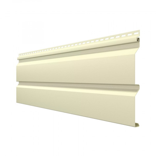 Сайдинг виниловый Корабельный брус 3000х203мм (0,61м2) мимоза, Технониколь