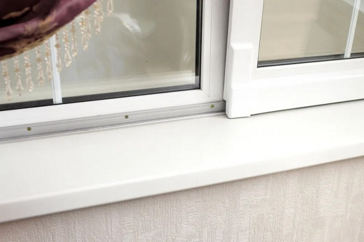 Подоконник ПВХ Витраж VPL 150мм, сатин