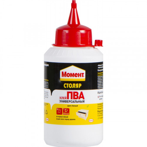 Клей ПВА Момент Столяр Универсальный 250г