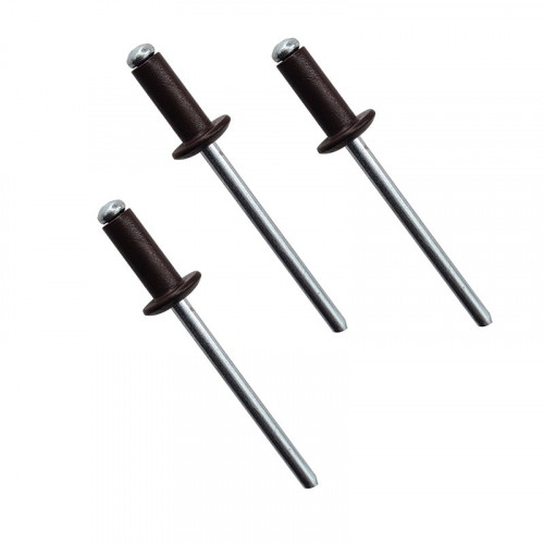 Заклепки вытяжные коричневые 4х10 алюминий/сталь, 50шт РемоКолор 26-6-110