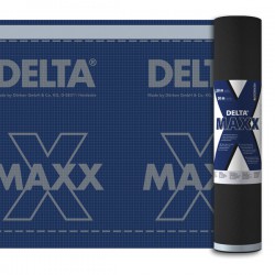Мембрана диффузионная энергосберегающая высокопрочная DELTA-MAXX X с клейкой лентой 50х1.5м, 210г/м2