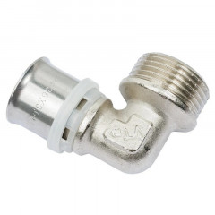 Угольник пресс 26х1" наружная резьба Valtec VTm.253.N.002606
