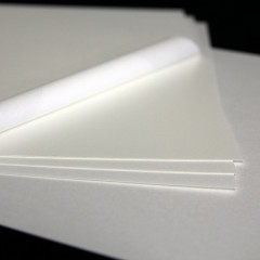 Листовой пластик ПЭТ-А 1250х2050х3мм (белый) Новаттро