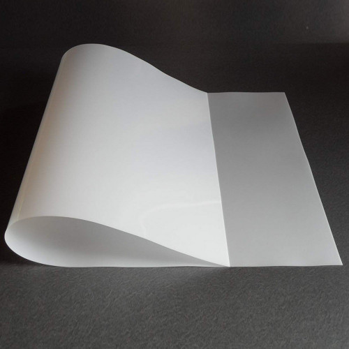 Листовой пластик ПЭТ-А 1250х2050х3мм (белый) Новаттро