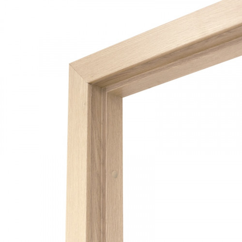 Дверь глухая (в комплекте) дуб беленый 800*2000 Олови