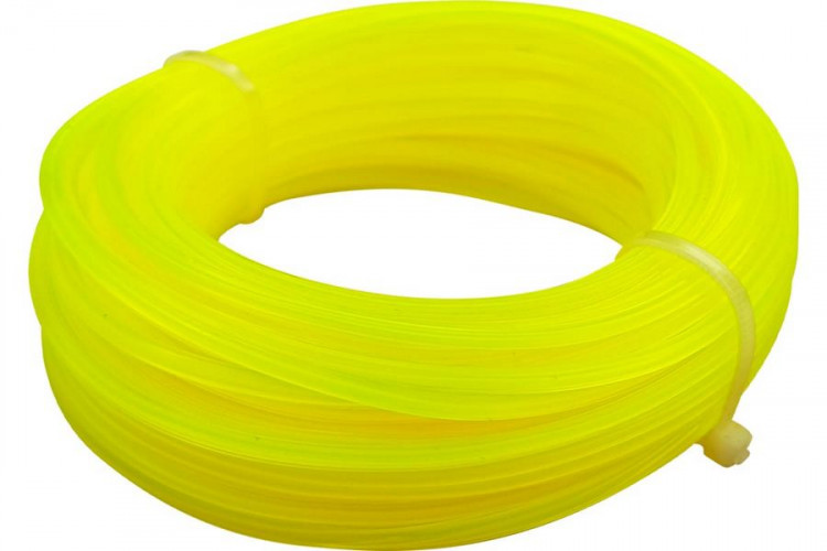 Леска для триммера, звезда 2.4мм*15м Vertextools YK-666-2.4-15