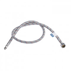 Гибкая подводка для смесителя, 60см короткий штуцер