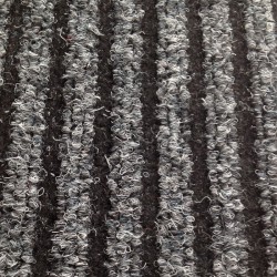 Дорожка грязезащитная на резиновой основе Vebe Sheffield 1х30м серый