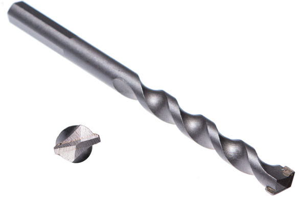 Сверло по бетону 6х100мм трехгранный хвостовик, оксидирован РемоКолор 36-7-060