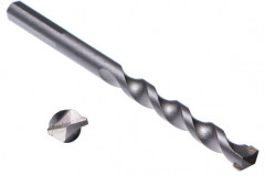 Сверло по бетону 6х100мм трехгранный хвостовик, оксидирован РемоКолор 36-7-060