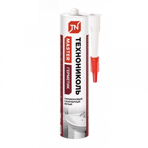 Герметик силиконовый санитарный белый Технониколь, 280 мл