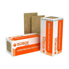 Теплоизоляция ISOBOX ИНСАЙД 45кг/м3 (50х600х1200) 6шт. 4,32м2 (0,216м3) Технониколь