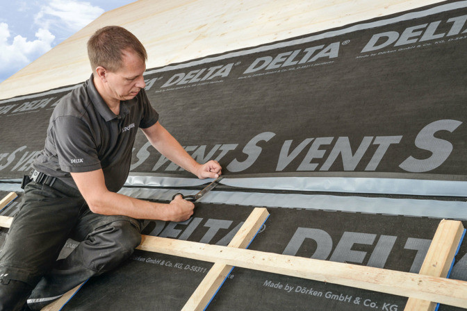 Мембрана диффузионная повышенной прочности DELTA-VENT S 1.5х50м, 150г/м2